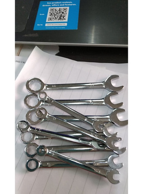 。威尔利 小型迷你抛光梅开两用梅开扳手组套 WEL-608A/608B 公英