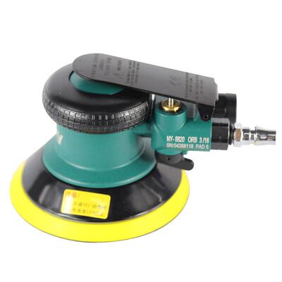 台湾耐威NY8820气动抛光机打蜡打磨抛光5寸圆盘气动砂纸机