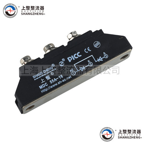 。上整 整流器 MDC 55A 二极管模块 整流管模块 MDC55-16 1600V