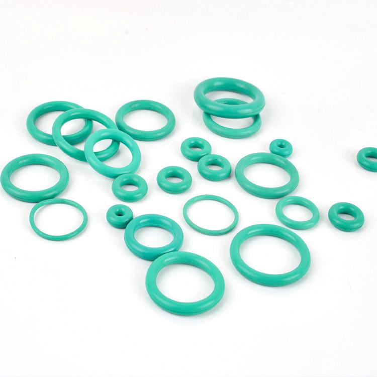 氟橡胶O型密封胶圈线径5.7mm*外径30-600mm耐高温防腐蚀定制ffkm