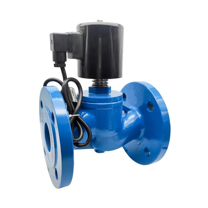大口径ZCZP水阀电磁阀门1.6MPA2.5控制工业管道法兰式二通220V24V