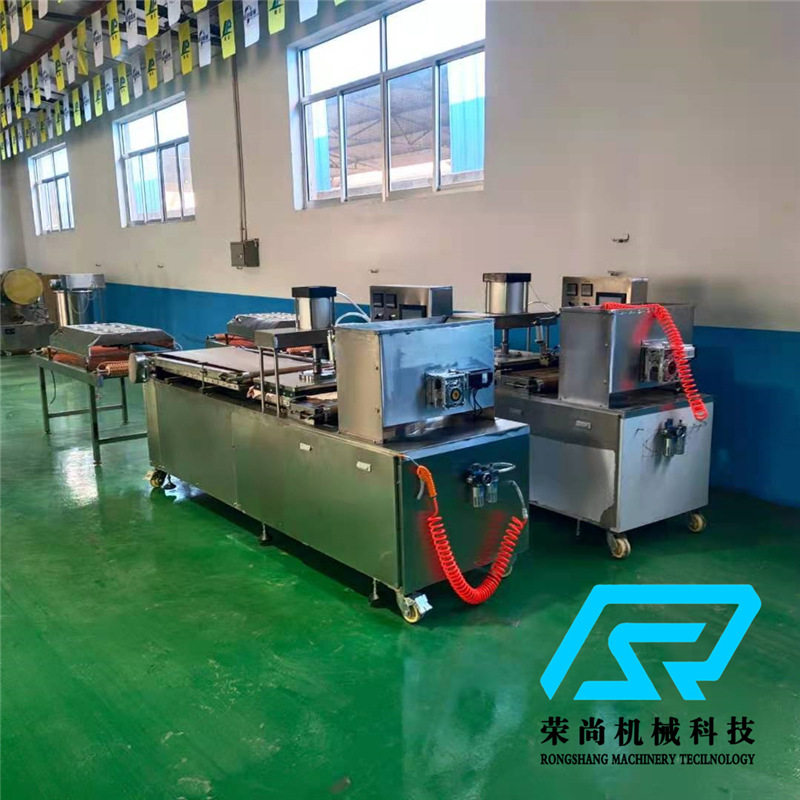 安徽全自动烙饼机玉米饼机蔬菜卷饼小薄饼全自动烙馍机单饼机