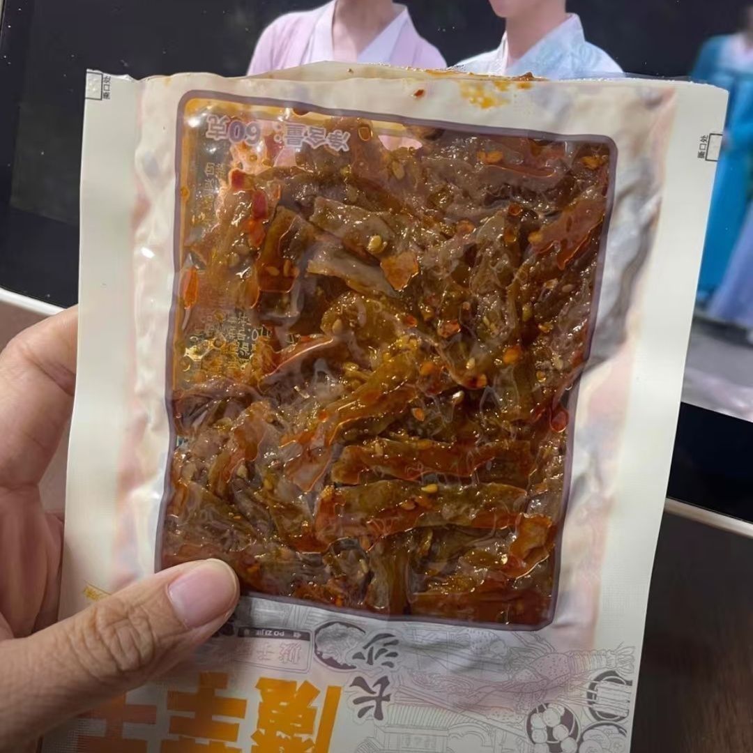 0脂肪湘食季长沙香辣魔芋干火锅麻酱味魔芋爽深夜追剧好吃小零食