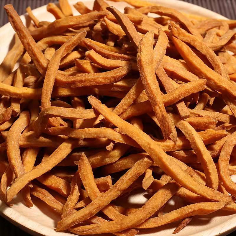 非油炸铁锅炒红薯条红薯干脆条嘎嘣脆网红解馋零食办公休闲食品
