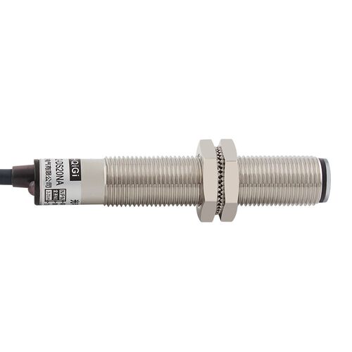 M12漫反射光电开关E12-DS20NA红外线传感器NPN常开24V远距离可调
