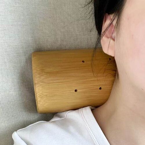 颈椎按摩器家用矫正器富贵包专用枕头U型牵引按摩枕腰部背部颈部