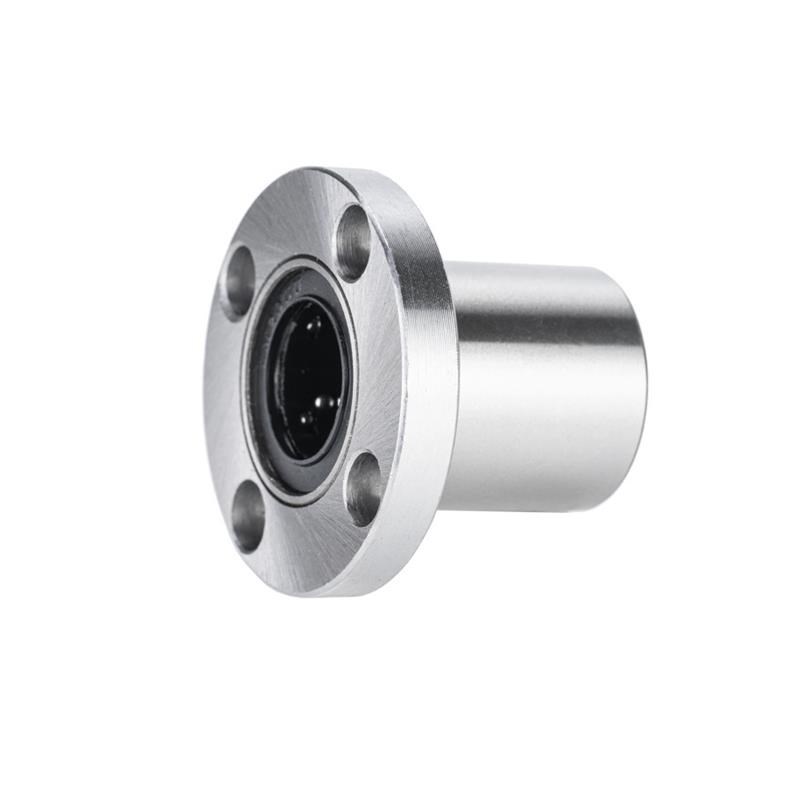 直线运动圆形法兰轴承滑动带座型LMF10 12 16 20 25 30 35 40 50