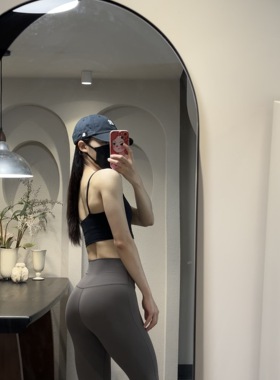 LILIBB 高腰提臀裸感均码瑜伽裤健身运动裤微喇叭裤阔腿裤1524