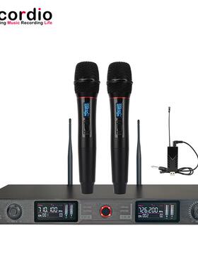 GAW-L540舞台KTV家用手持无线1拖2麦克风U段无线L540麦克风系统