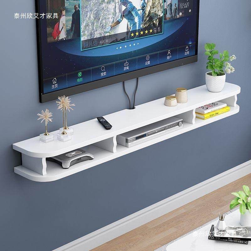 电视柜壁挂墙上悬空挂式简易现代简约客厅卧室小户型超窄迷你吊柜