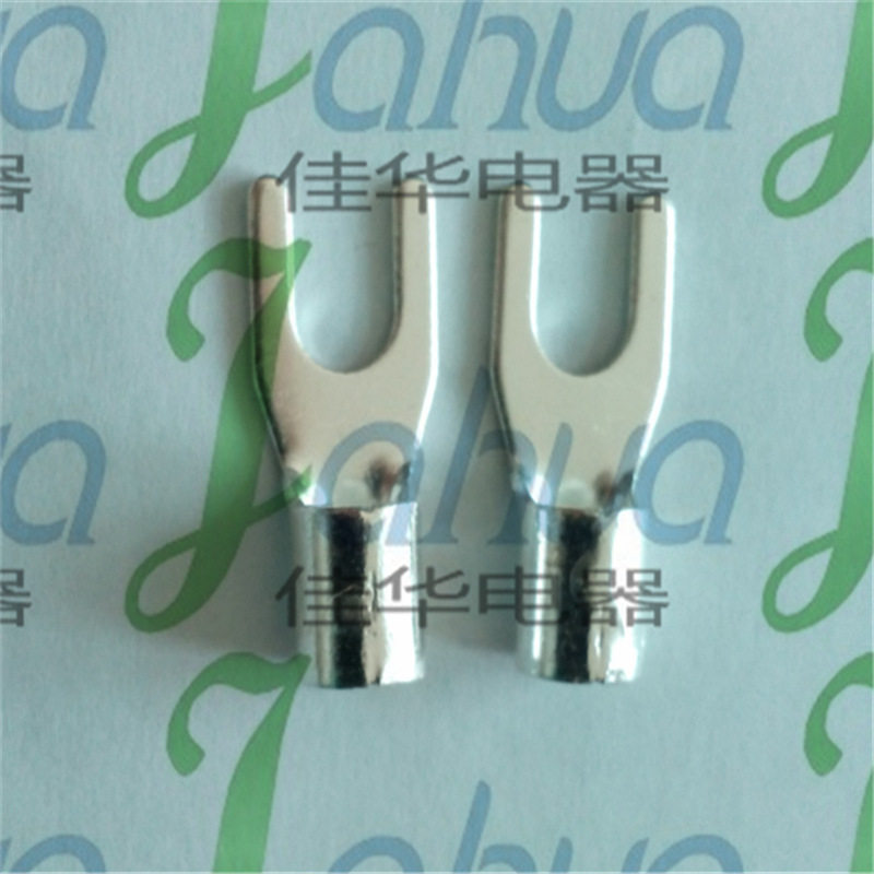 UT50-8 叉形裸端头 冷压接线端子 铜端头 铜鼻子