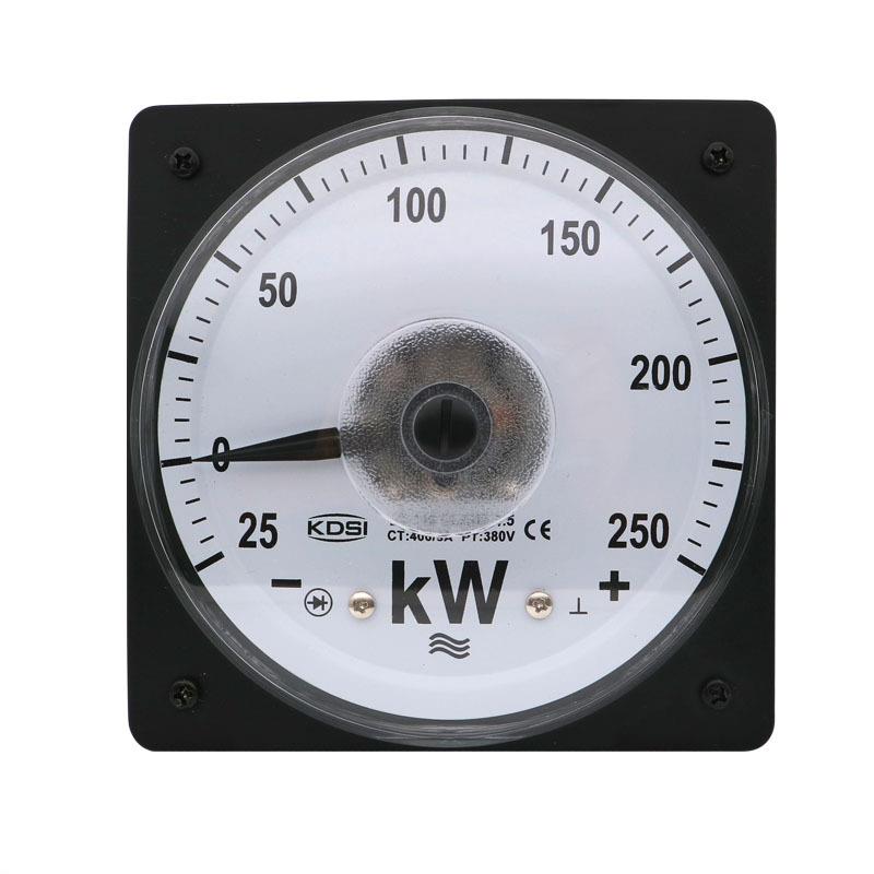 KDSI/康的斯指针式功率表LS-110-25+250kW400/5A380V广角度