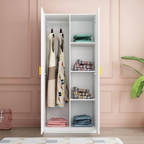 OQ5M儿童1.2米低矮小型衣柜小柜子120cm宽一米二1米2高落地式