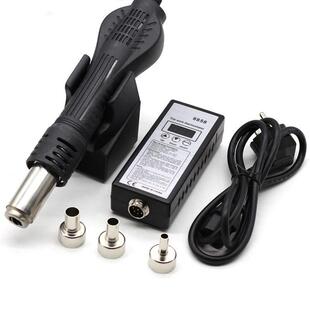 8858热风枪拆焊台小型焊锡枪芯片主板拆焊便携式电子数显休眠旋风