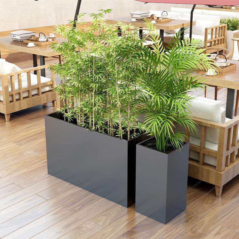 商业街奶茶店户外花箱简约公司绿植室内花槽市政长方形隔断花坛,纺织面料/辅料/配套,纺织机械配件,淘宝优惠券,粉丝福利购,淘宝优惠卷