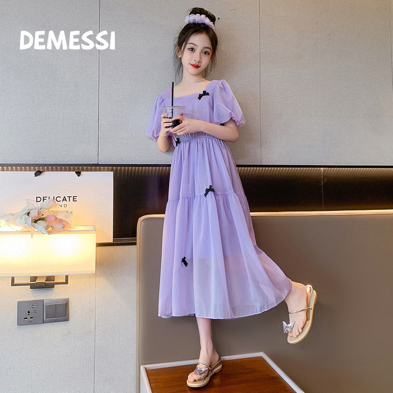 韩国DEMESSI女童洋装夏季