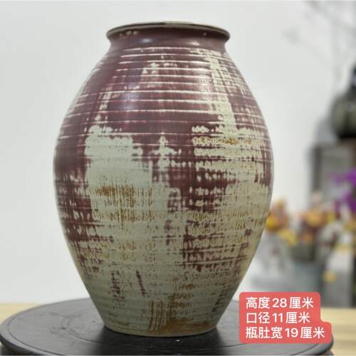 高档景德镇陶瓷花瓶高级装花瓶新中式国风室感插花饰内摆饰
