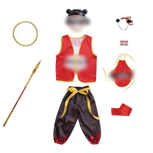 高档人成人儿童哪咤衣服二次元出服动画 画万男圣演节cos成服装女