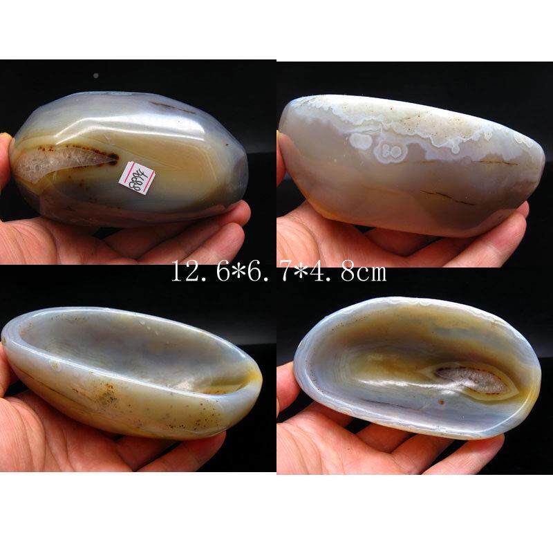 高档天然瑙工碗饰品水晶花片玉髓碗烟调灰缸笔洗砚台水果玛盘色板