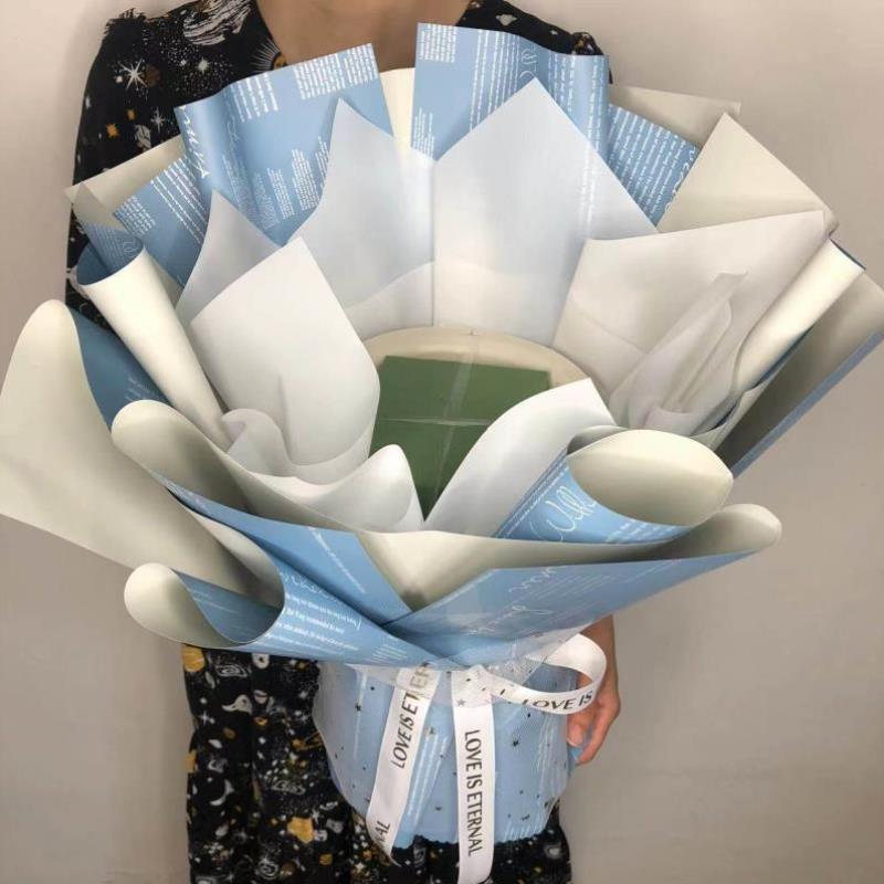 花束现成免包好半成品生日包装纸礼物女男老公婆零食