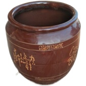 水缸发酵缸酒坛酒缸酿酒饭大缸老式 土陶腌菜腌肉庭院造景风养鱼缸