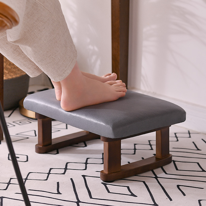 脚踩凳防翘二郎腿神器飘窗台阶凳垫高底板脚踏凳办公室午睡搁脚凳