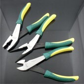 斜口钳 尖嘴钳 家用电工老虎剪切钳子 重型省力40%钢丝钳 胜达
