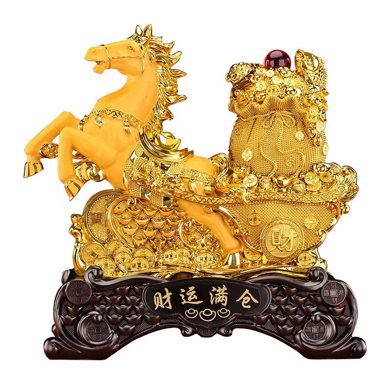 马到成功马摆件招财客厅酒柜办公室桌面上装饰品店铺开业乔迁礼品