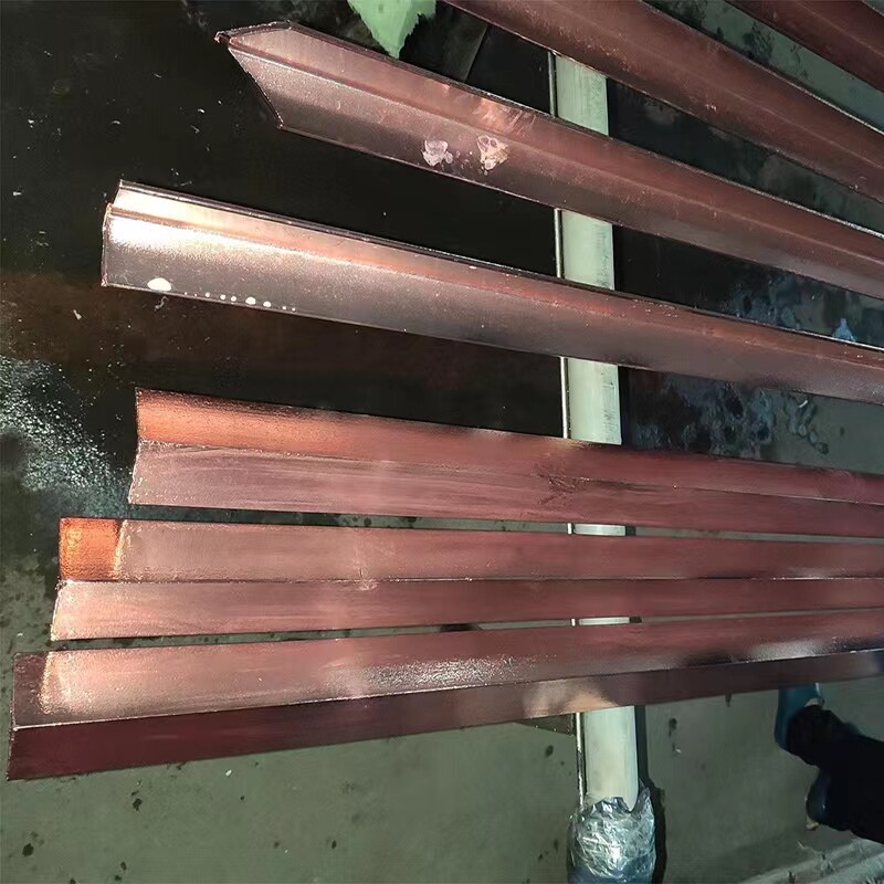 铜包钢角钢镀铜角钢铜覆钢角铁防雷接地角钢50*5*2500