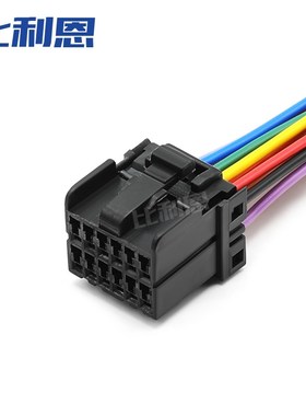 174044-2TE型汽车连接器 升窗器总成插头174045-2 针座线束接插件