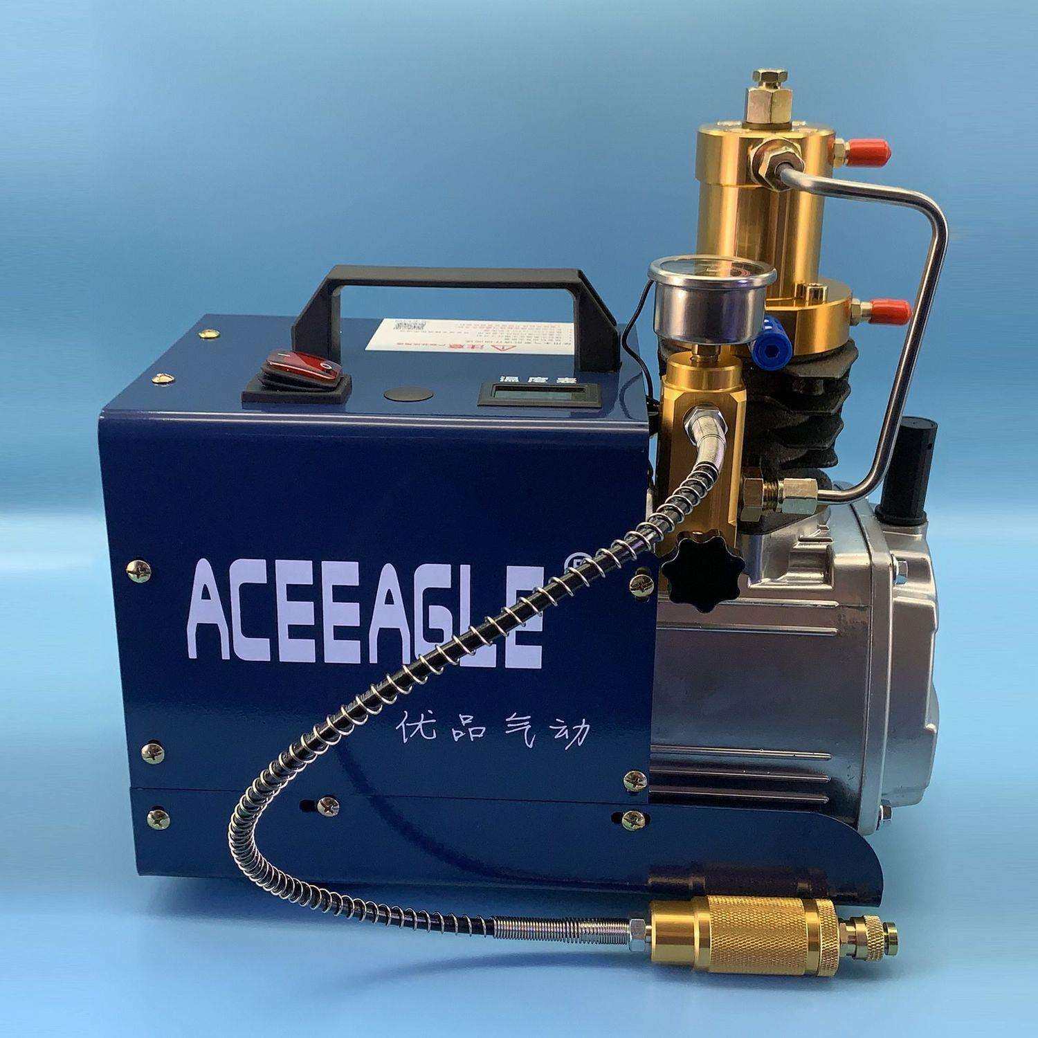 优品高压打气机30mpa高压气泵40mpa小型单杠水冷电动自动充垒德株