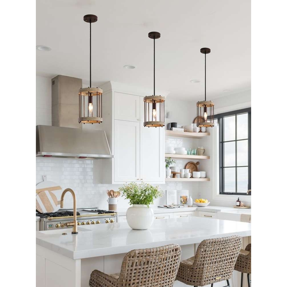 欧法美式复古田园乡村吊灯原木创意民宿铁艺loft茶室别墅吸顶灯饰