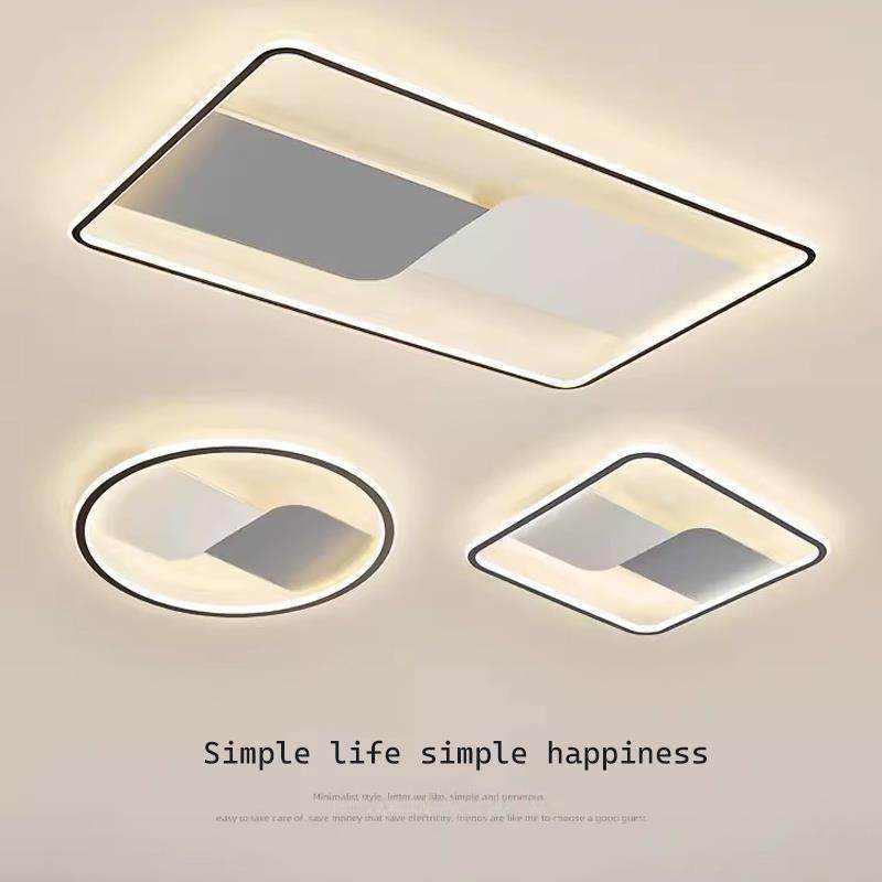 卧室灯led吸顶灯现代简约主卧灯2023新款客厅书房灯中山灯具大全