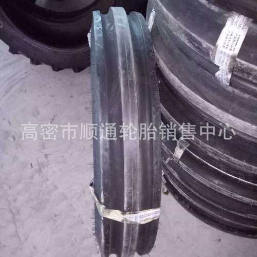 顺沟7.50/6.50-16-20 拖拉机前轮导向轮胎 F-2双沟花纹650-16-20