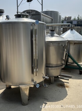 1立方不锈钢储酒罐 立式蜂蜜酒储罐 白钢梅子酒储蓄容器