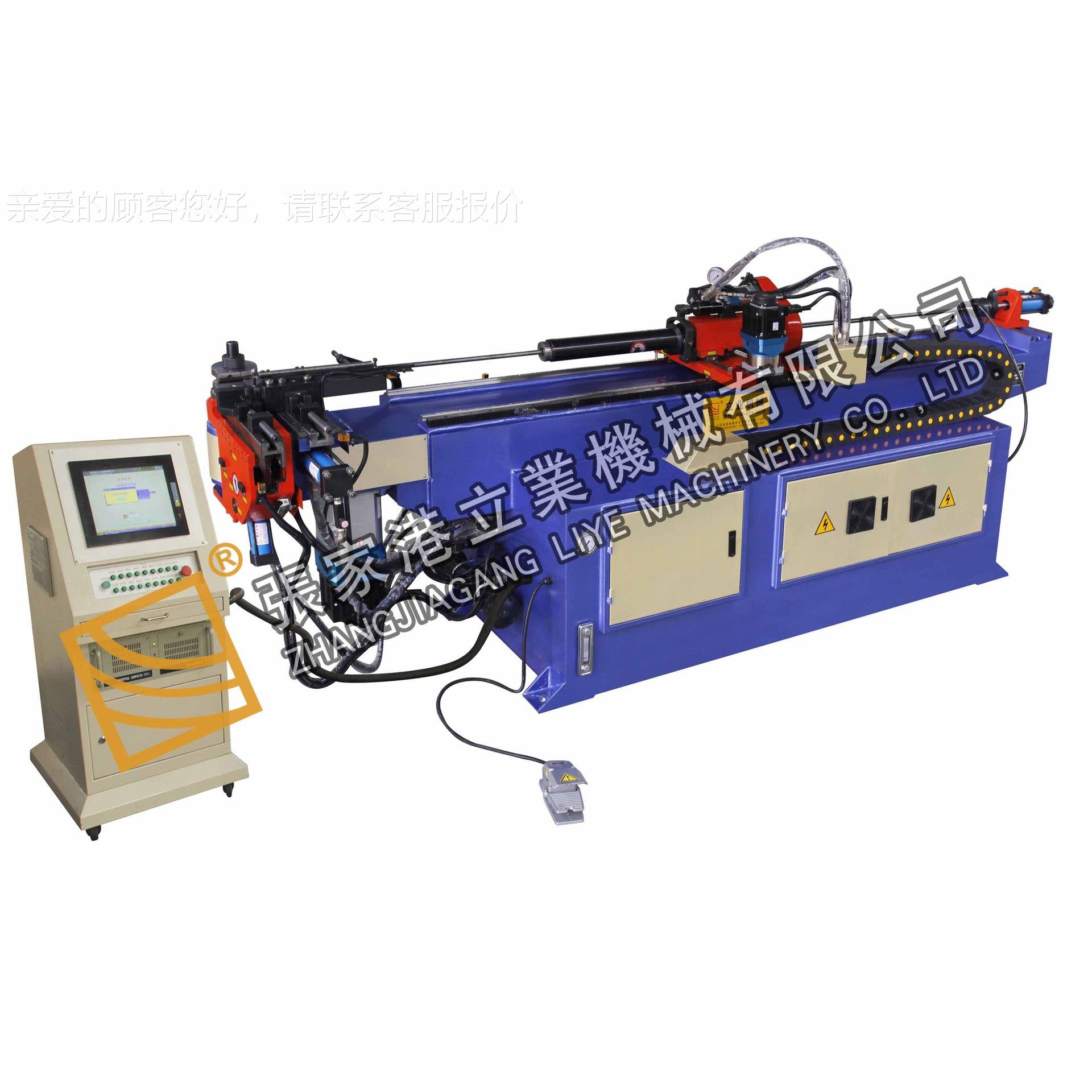 DW8NC3A1弯S伺服全弯管机3(三轴一C层模DW38CNC3) 弯管机 数控折