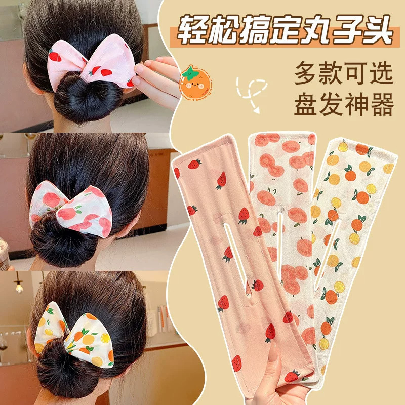 儿童蝴蝶结扭扭夹盘发神器