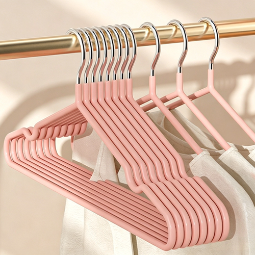 家用无痕防滑加粗晾大衣服架
