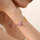 桑蕾海星项链璀璨蝴蝶结糖霜系列耳钉串珠项链