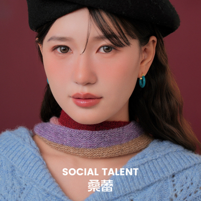 桑蕾小圆环耳扣耳钉女时尚小众设计原创高级感耳饰2025秋冬新品