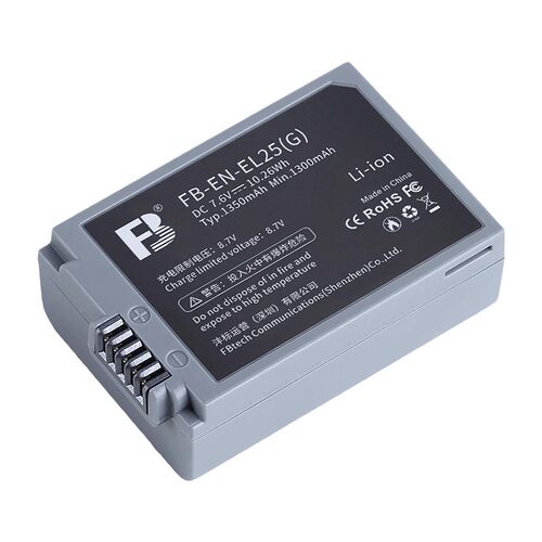 沣标EN-EL25电池适用尼康Z50 Z30 Zfc微单相机全解码锂电池充电器