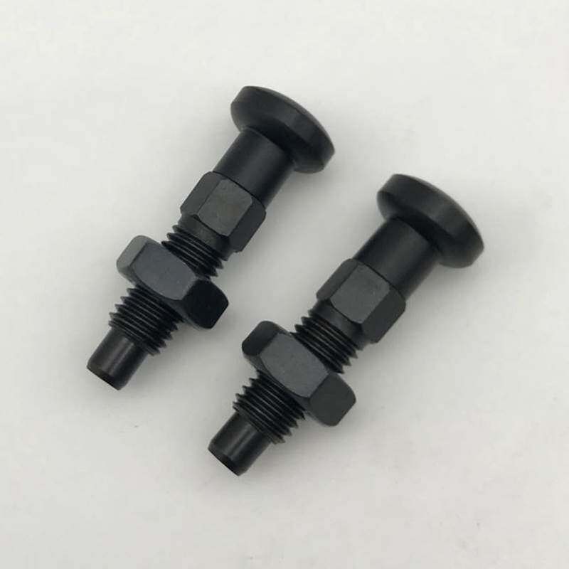 替代米斯米 碳钢发黑 PMXAS/PMXKS6/8/10/12 复位粗牙型旋钮柱塞