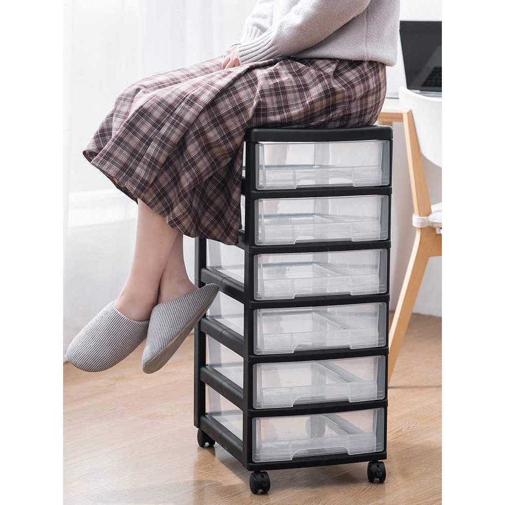 桌下收纳柜储物柜办公a4文件柜塑料多层整理夹缝抽屉式收纳盒新品,收纳整理,收纳柜,淘宝优惠券,粉丝福利购,淘宝优惠卷