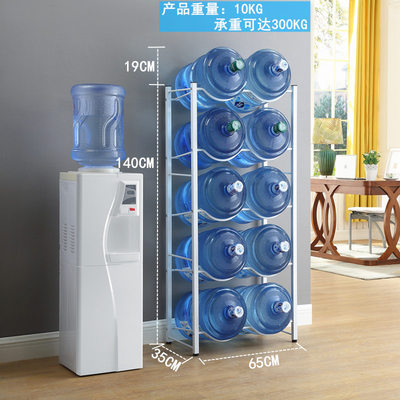 新款超强a双排多桶饮水桶放置架桶装水储存架子纯净水桶收纳