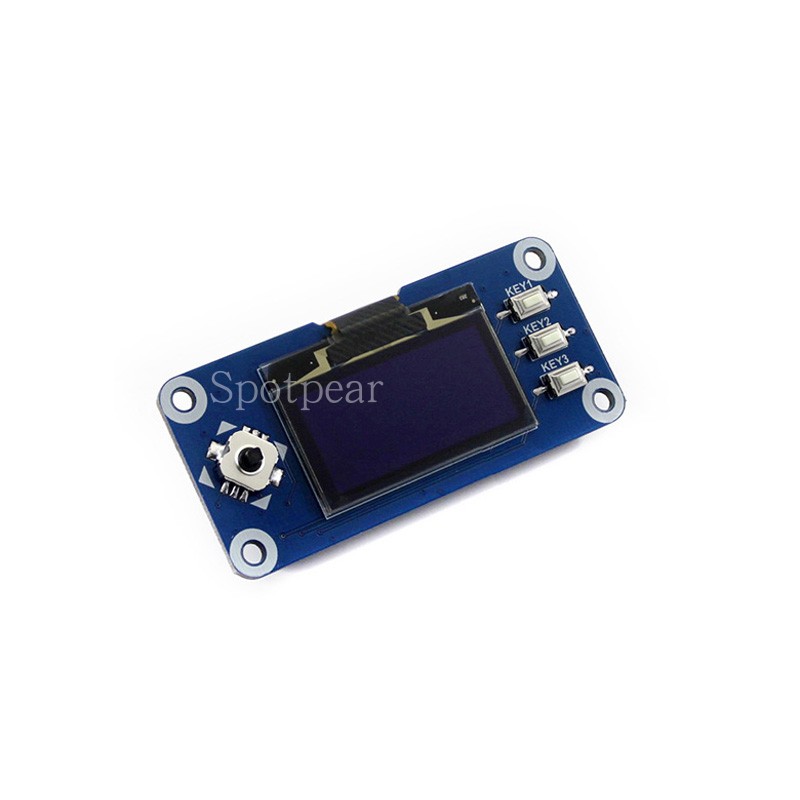 适用于树莓派3B/4B  zero W 1.3寸OLED LOCD 1.3inch显示屏