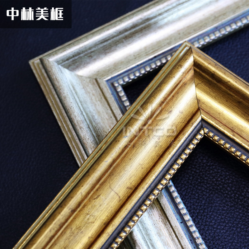 油画框外框 相框欧式复古t油画框diy数字油画创意装裱 定做挂墙