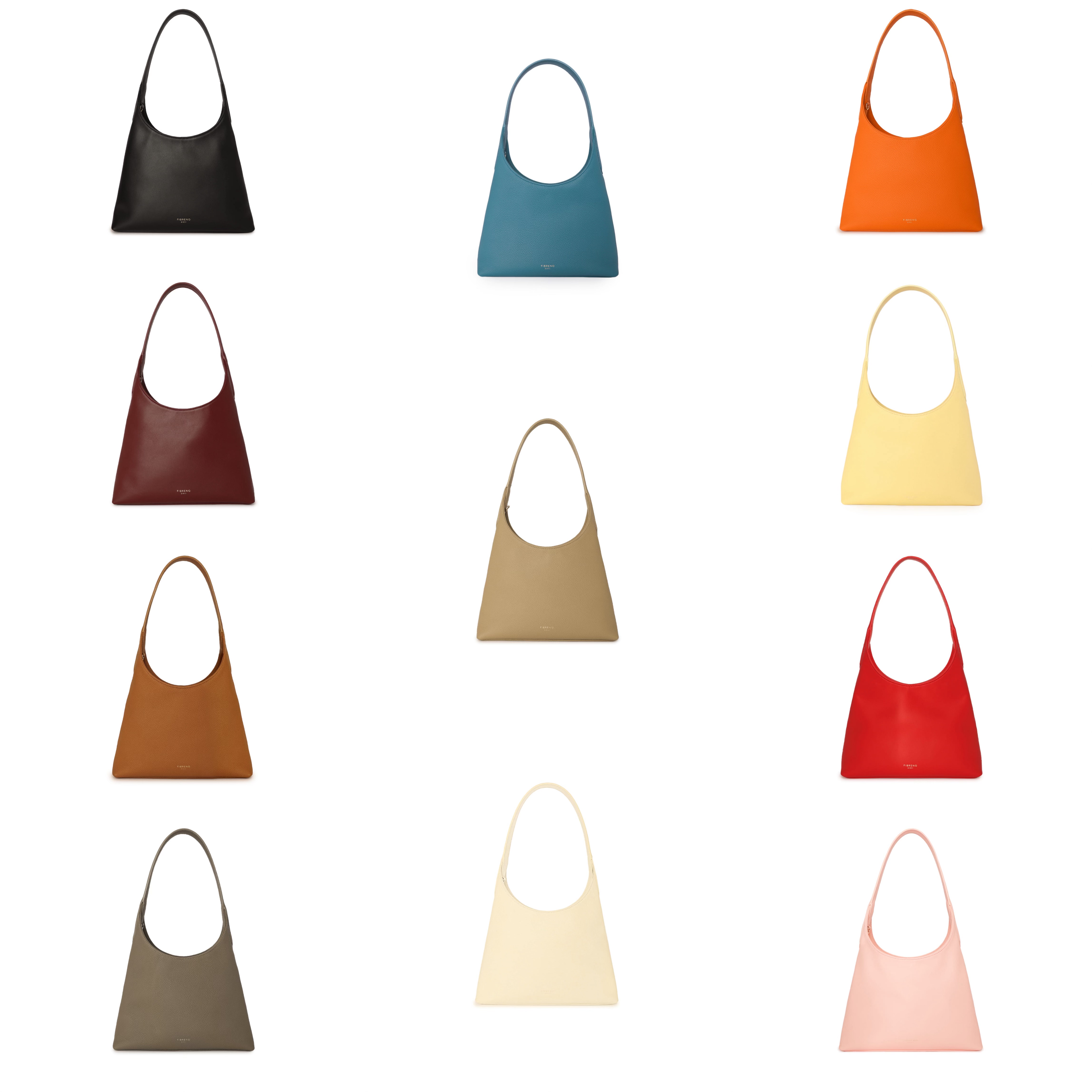 FIBRENO 小号牛皮HOBO包 综合链接 DIECI HOBO BAG MINI