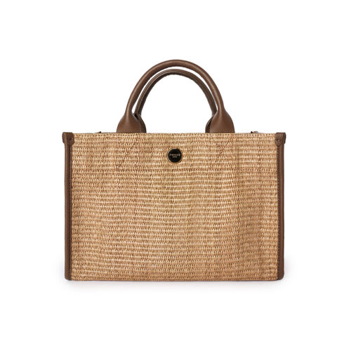 FIBRENO 中号编织托特包 RATTAN TUTTI BAG MEDIUM • 15