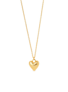 FIBRENO 爱心吊坠项链 LOVE YOU NECKLACE