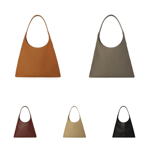 FIBRENO 大号牛皮HOBO包 综合链接DIECI HOBO BAG HALF